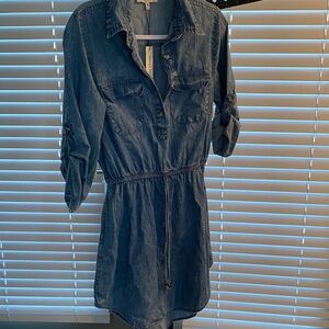 Denim Shirt Dress